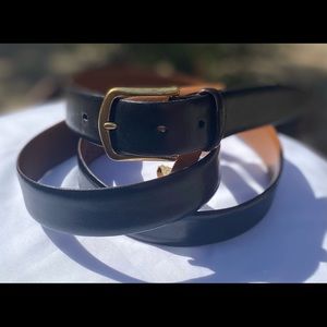 VTG Men’s Wearhouse 🇮🇹 Made Leather Belts Sz 44